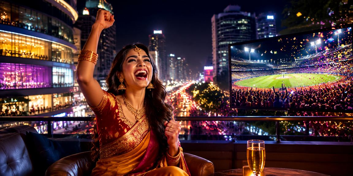 Vibrant Bangalore MG Road casino scene showcasing Rummy gaming