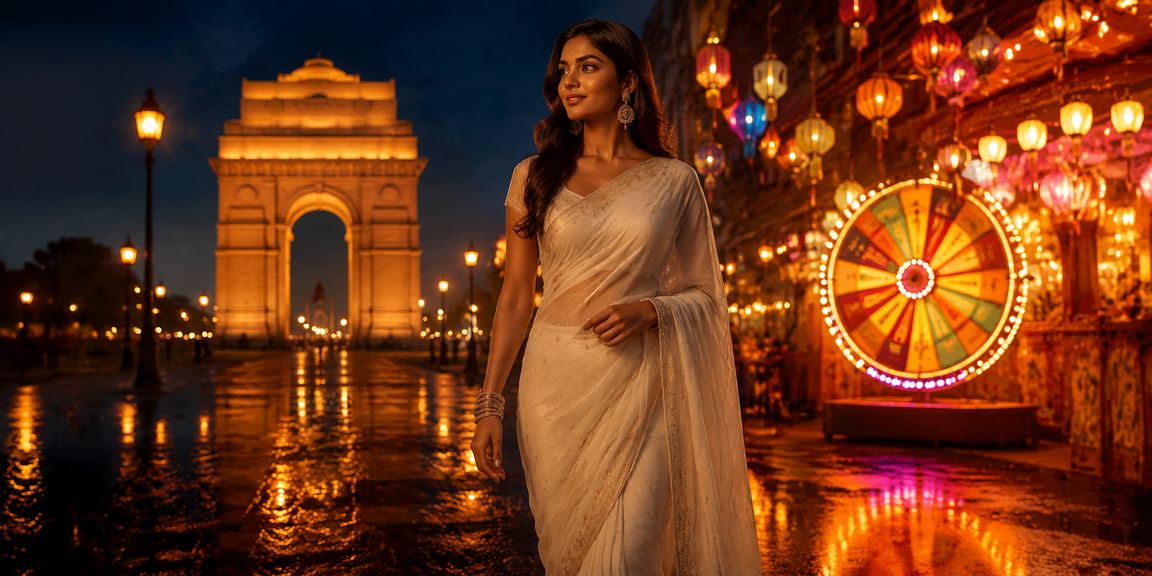 Luxury VIP gaming experience in Delhi with roulette and casino atmosphere
